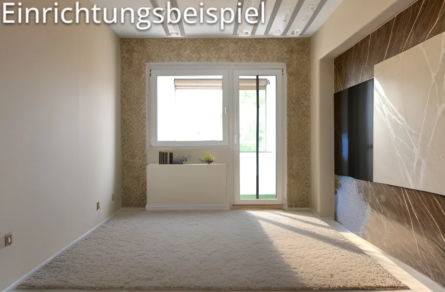 Wohnzimmer - Wohnung mieten in Recklinghausen - Gepflegte 3,5 Zimmer Wohnung - 1.OG. mit Balkon in RE-Hochlarmark