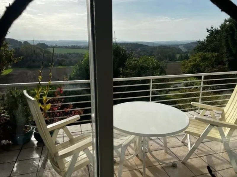 Balkon mit Ausblick