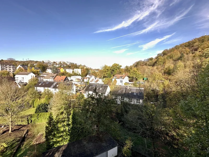 Aussicht vom Balkon