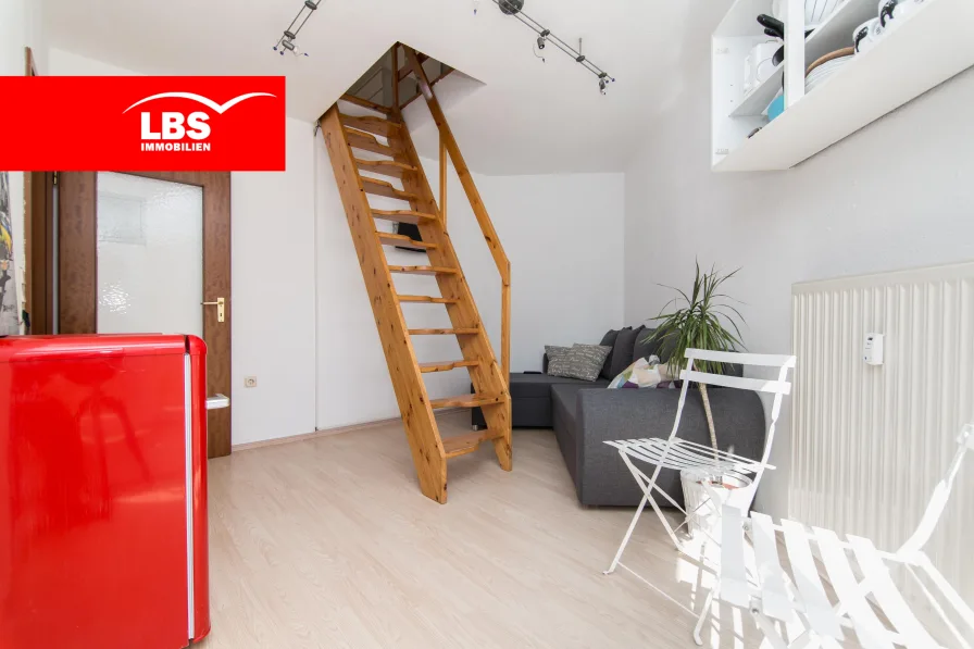 Wohnraum - Wohnung kaufen in Dortmund - Maisonette Wohnung mit Balkon in Dortmund Eichlinghofen