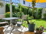 Terrasse und Garten