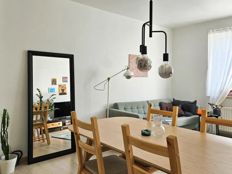 Wohnzimmer - Wohnung mieten in Hattingen - Moderne 2-Zimmer Wohnung in direkter Citylage von Hattingen!