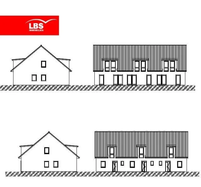 Neubau Reihenhaus in Planung