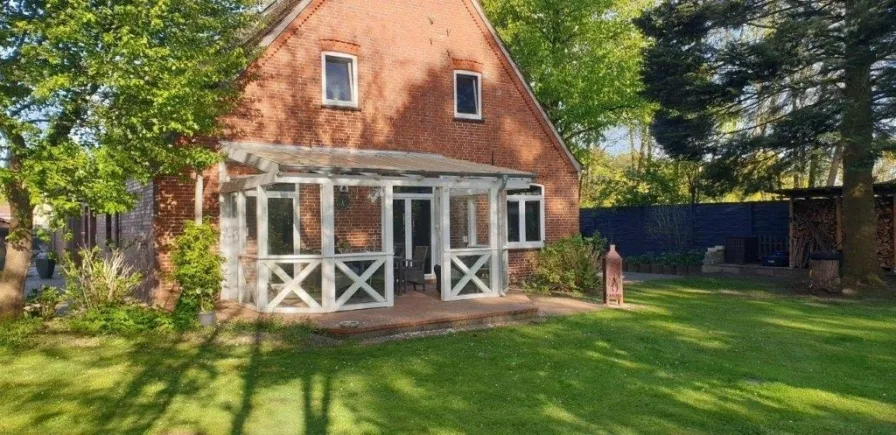  - Haus kaufen in Osterholz-Scharmbeck - Pennigbüttel! Spektakuläre Doppelhaushälfte auf wunderschönem Grundstück!