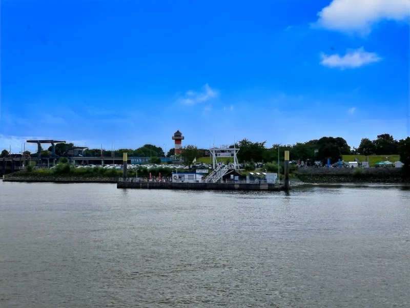 Aussicht von der Elbe