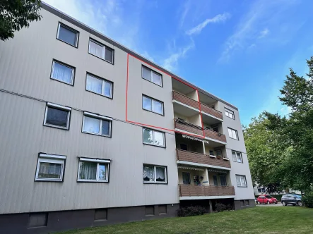 Südseite - Wohnung kaufen in Buxtehude - Attraktive Maisonette in zentraler Lage!