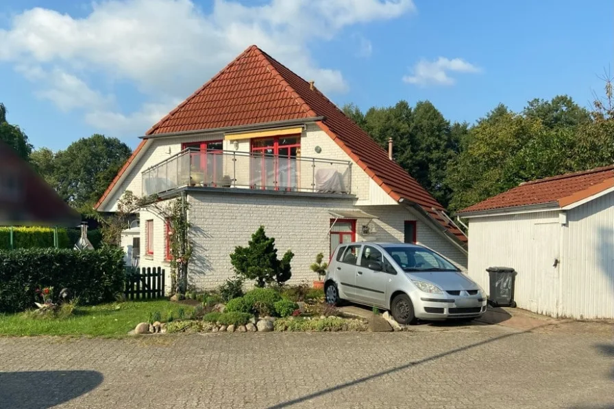 Straßenansicht  - Wohnung kaufen in Scheeßel - Zentrales Zuhause! 