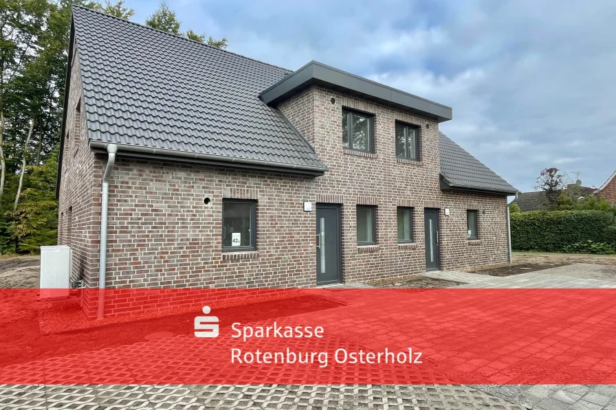  - Haus kaufen in Rhade - Neubau in Rhade - DHH als Ausbauhaus (KfW 55)
