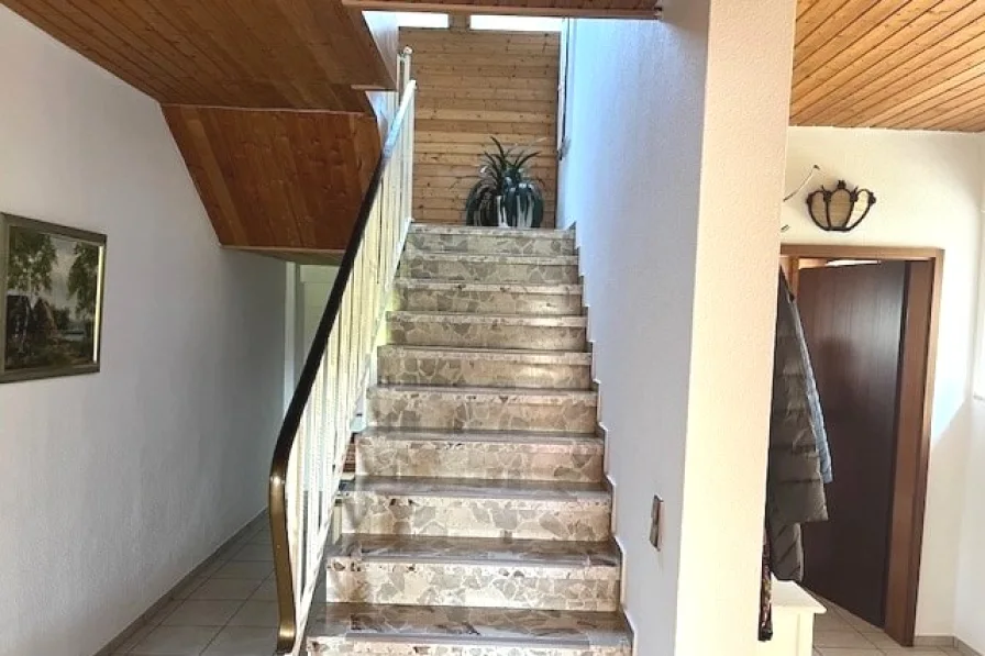 schöner Treppenaufgang