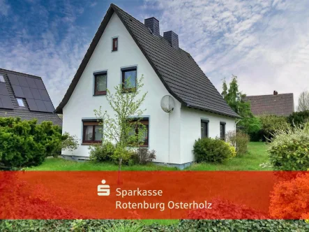 Beckedorf: Klassisches Einfamilienhaus mit Doppelgarage + Traumgrdst. - Haus kaufen in Schwanewede - Beckedorf: Klassisches Einfamilienhaus mit Doppelgarage + Traumgrdst.
