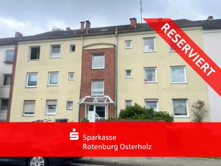 Front - Wohnung kaufen in Rotenburg - Vermietete Eigentumswohnung in Rotenburg 