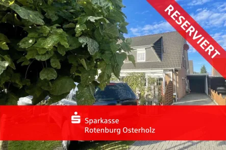  - Haus kaufen in Ottersberg - Gepflegte Doppelhaushälfte mit Garten und Garage