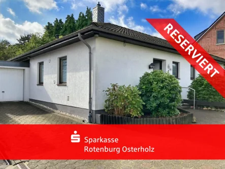 Beliebt bei Jung und Alt! Bungalow in sehr begehrter Lage  - Haus kaufen in Ritterhude - Ritterhude: Beliebt bei Jung und Alt! Bungalow in sehr begehrter Lage 