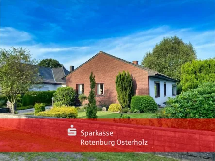 Metjensande: Bungalow mit Vollkeller und Garage auf traumh. Grundstück - Haus kaufen in Schwanewede - Metjensande: Bungalow mit Vollkeller und Garage auf traumh. Grundstück