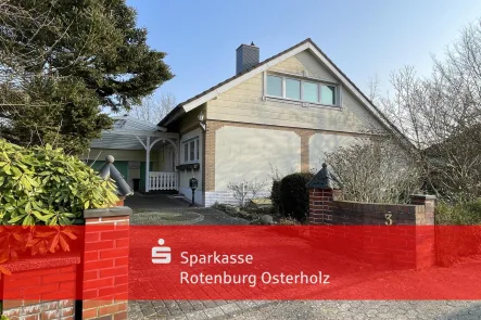  - Haus kaufen in Zeven - Einfamilienhaus mit großem Grundstück und viel Potenzial in Zeven!