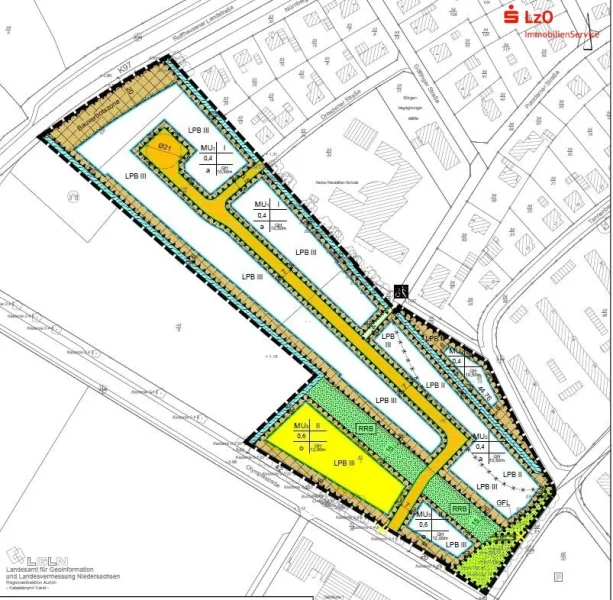  - Grundstück kaufen in Schortens - Voll erschlossenes Baugrundstück für gemischte Nutzung in Schortens - Roffhausen