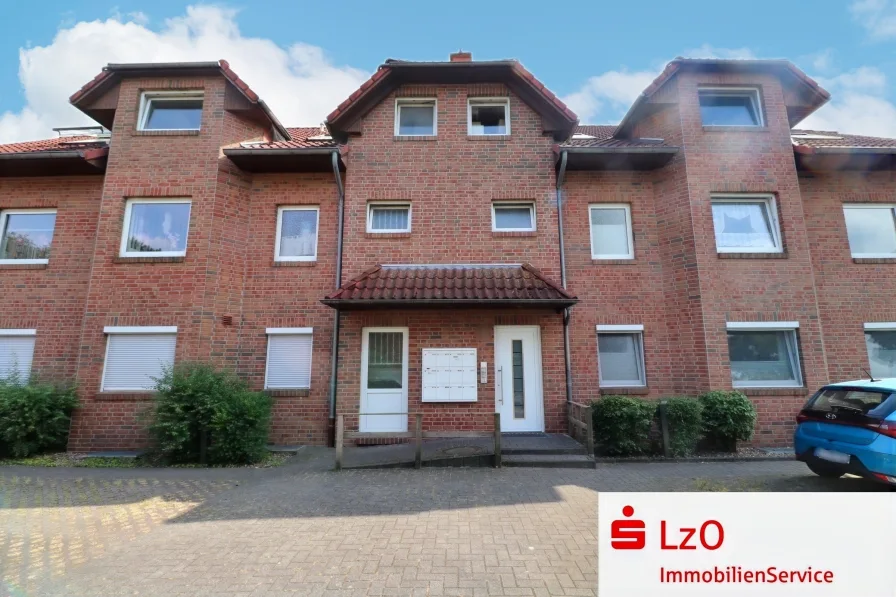 Außenansicht - Wohnung kaufen in Oldenburg - Kompakte Wohnung in ruhiger Wohngegend
