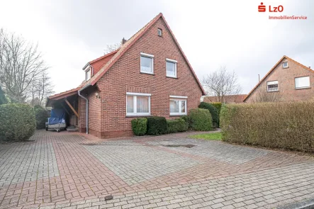 Außenansicht - Haus kaufen in Butjadingen - Traumhaft gelegenes Einfamilienhaus an der Nordsee!