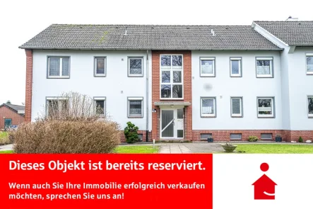 Außenansicht - Wohnung kaufen in Brake - Reserviert! Sofort bezugsfreie Eigentumswohnung