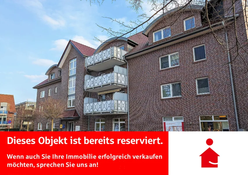Außenansicht - Wohnung kaufen in Schortens - Reserviert! Ausgezeichnete Wohnung in erstklassiger Lage!