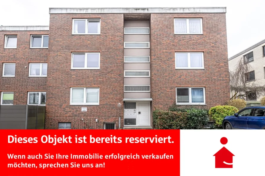 Außenansicht - Wohnung kaufen in Varel - Gepflegte Etagenwohnung mit Balkon in guter Lage