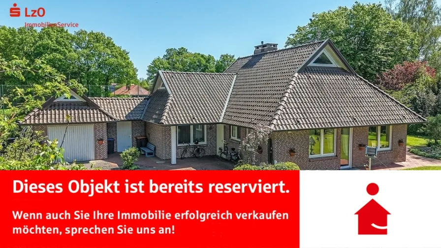 Außenansicht - Haus kaufen in Zetel - Reserviert: Wohnen in der Natur!