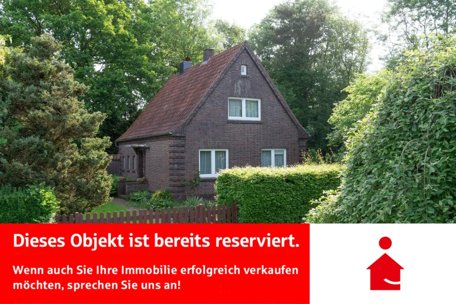 Außenansicht - Haus kaufen in Schortens - Reserviert! Mit Charme und Potenzial!