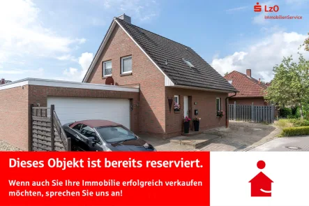 Außenansicht  - Haus kaufen in Schortens - Reserviert: In sehr beliebter Lage von Schortens