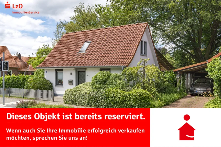 Außenansicht - Haus kaufen in Friedeburg - Reserviert! Klein aber fein! Wohnen wo andere Urlaub machen!