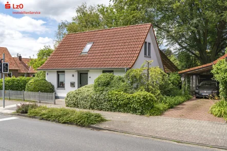 Außenansicht - Haus kaufen in Friedeburg - Klein aber fein! Wohnen wo andere Urlaub machen!