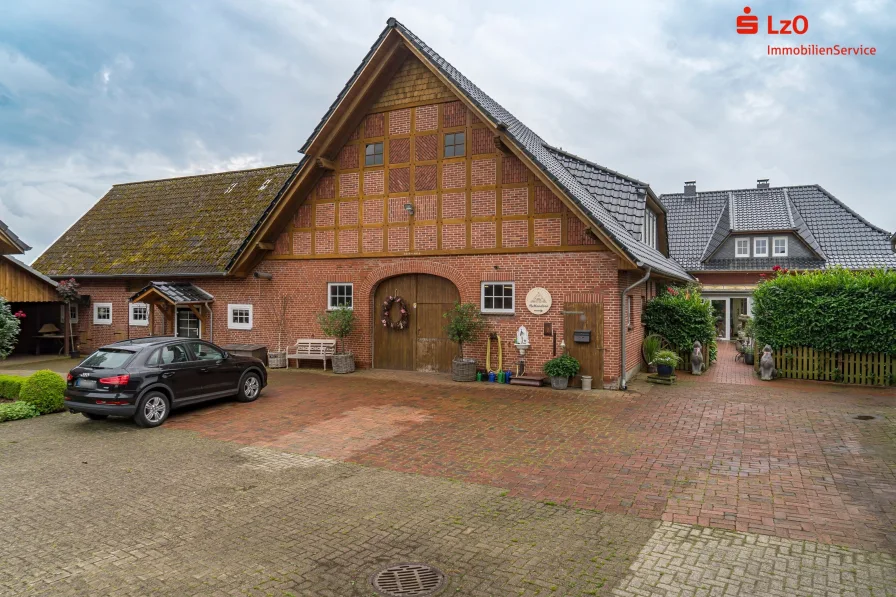  - Haus kaufen in Visbek - Traumhaftes, kernsaniertes Landhaus in Rechterfeld