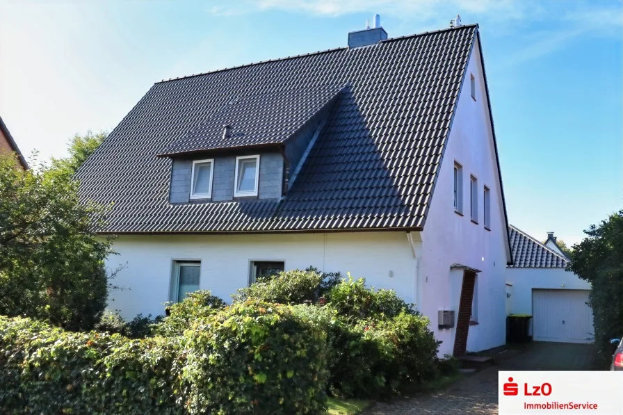 Zweifamilienhaus in bevorzugter Lage - Haus kaufen in Wildeshausen - Gepflegtes Zweifamilienhaus Nähe Hunte 