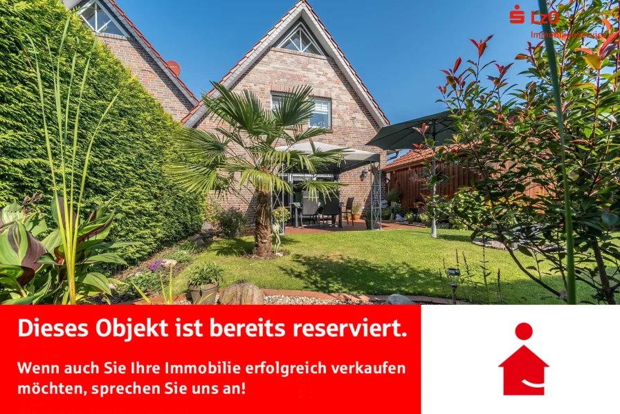 Außenansicht - Haus kaufen in Schortens - Reserviert: Sehr gepflegt und in guter Lage!