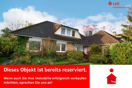 Außenansicht - Haus kaufen in Wiefelstede - Reserviert: Repräsentative Wohnhaus in Wiefelstede