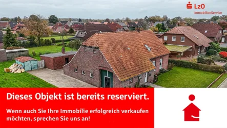 Außenansicht - Haus kaufen in Zetel - Reserviert! Geräumiges Wohnen in zentraler Lage