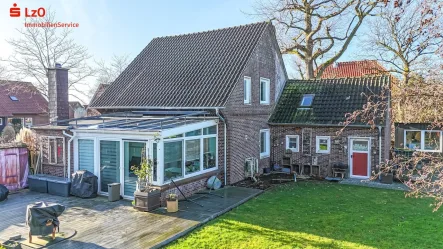 Außenansicht - Haus kaufen in Wangerland - Schöner Wohnen im Wangerland!