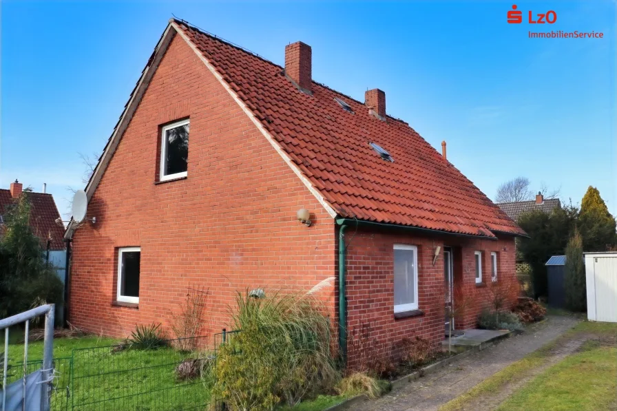 Gemütliches Einfamilienhaus in ruhiger Lage - Haus kaufen in Großenkneten - Gemütliches Siedlungshaus in ruhiger Umgebung