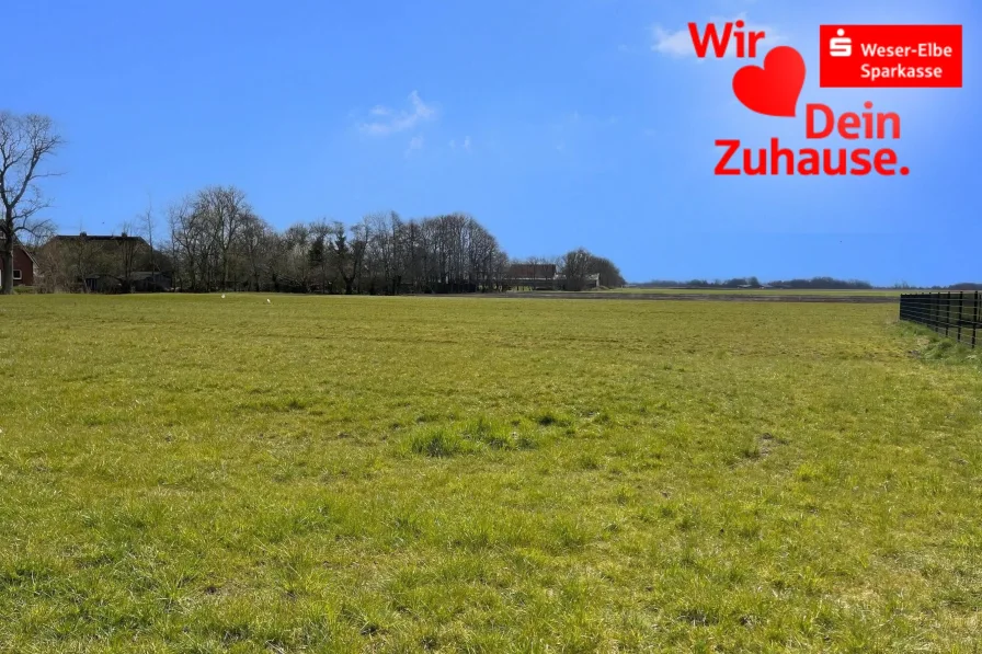  - Grundstück kaufen in Wurster Nordseeküste - Spieka: Bauplatz am Ortsrand