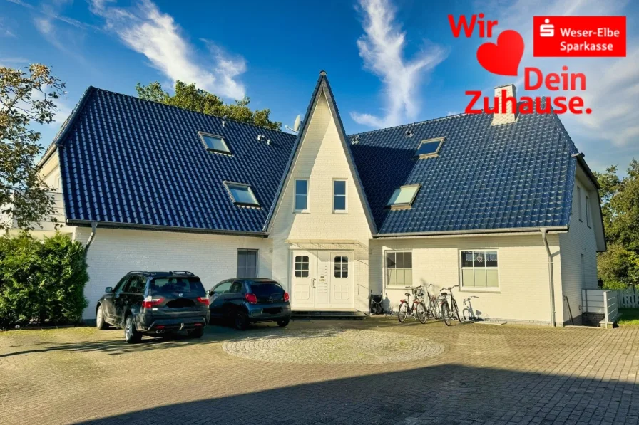 Frontansicht - Wohnung kaufen in Cuxhaven - Gepflegte Eigentumswohnung im Erdgeschoss