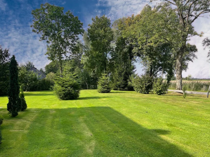 Garten vor dem Haus