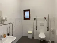 Barrierefreie Toilette