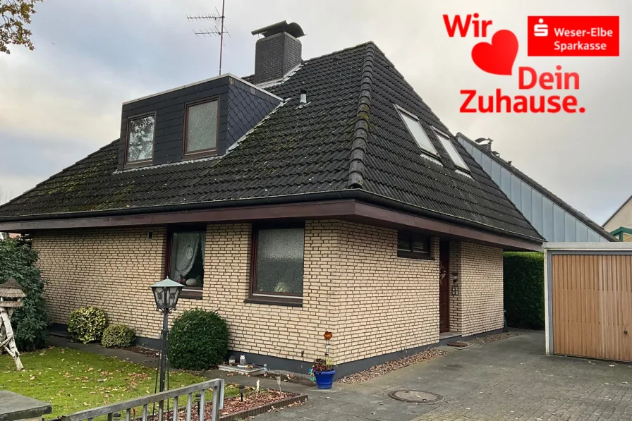 Ansicht - Haus kaufen in Bremerhaven - Wohnen unmittelbar am Naherholungsgebiet 