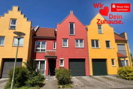 Vorderansicht - Haus kaufen in Bremerhaven - Gepflegtes Kapitänshaus Am Geestebogen