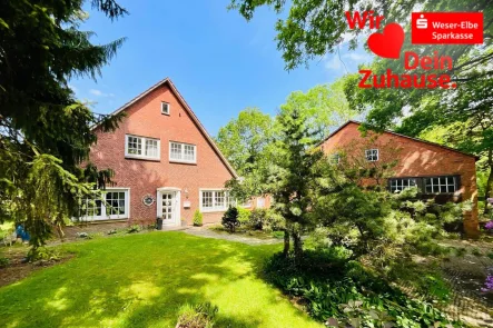 Außenansicht - Haus kaufen in Hagen - Idyllisch gelegen: Schönes Landhaus in Driftsethe