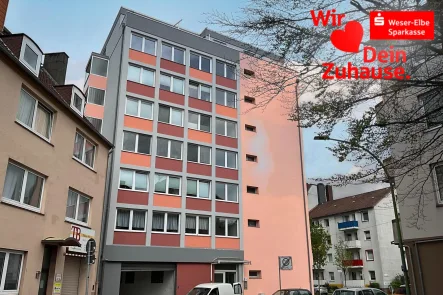 Ansicht - Wohnung kaufen in Bremerhaven - Drei-Zimmer-Eigentumswohnung in zentraler Lage