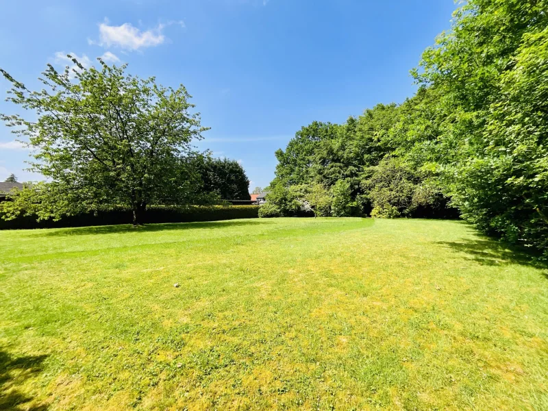 Gartenfläche am Haus