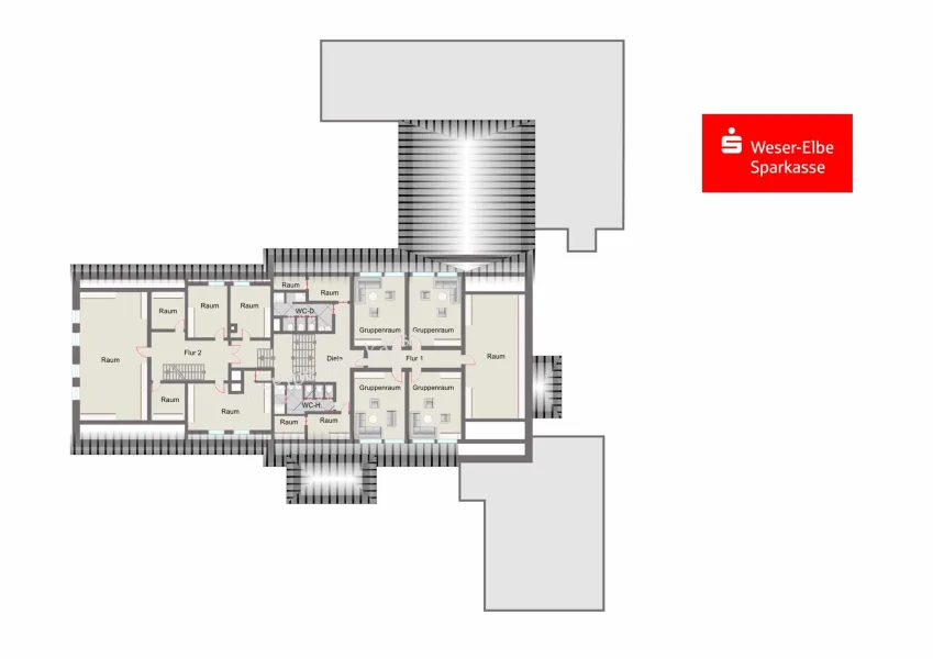 Grundriss Niedersachsenhaus DG