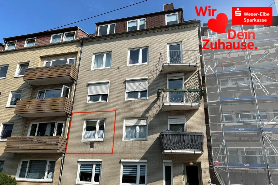 Ansicht - Wohnung kaufen in Bremerhaven - ETW mit neuer Heizung in Bremerhaven Mitte