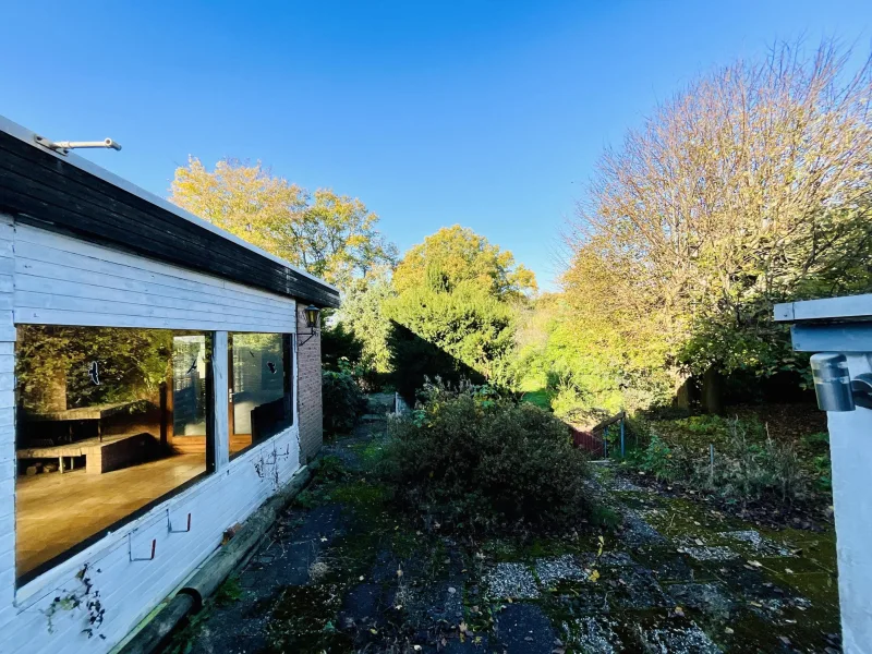 Ausblick in den Garten