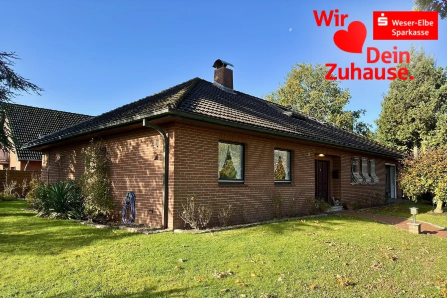 Seitenansicht - Haus kaufen in Otterndorf - Zwischen Strand und Zentrum!